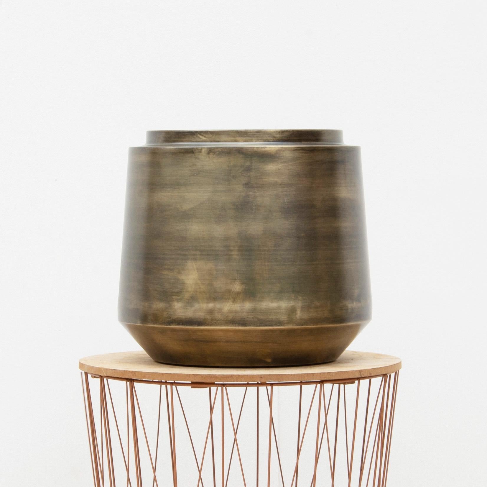 Pot Indigo Vintage Goud - D46 x H41