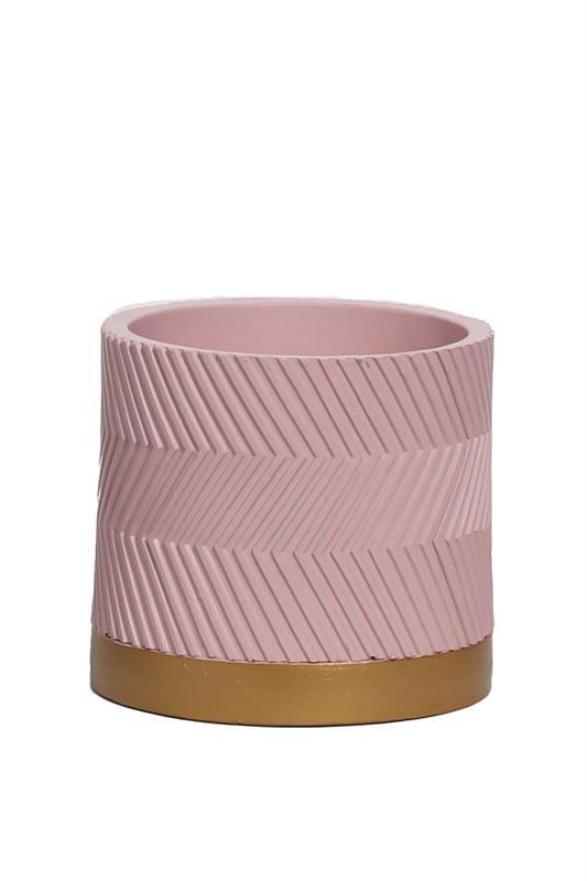 Pot Groovy Roze Mat D13