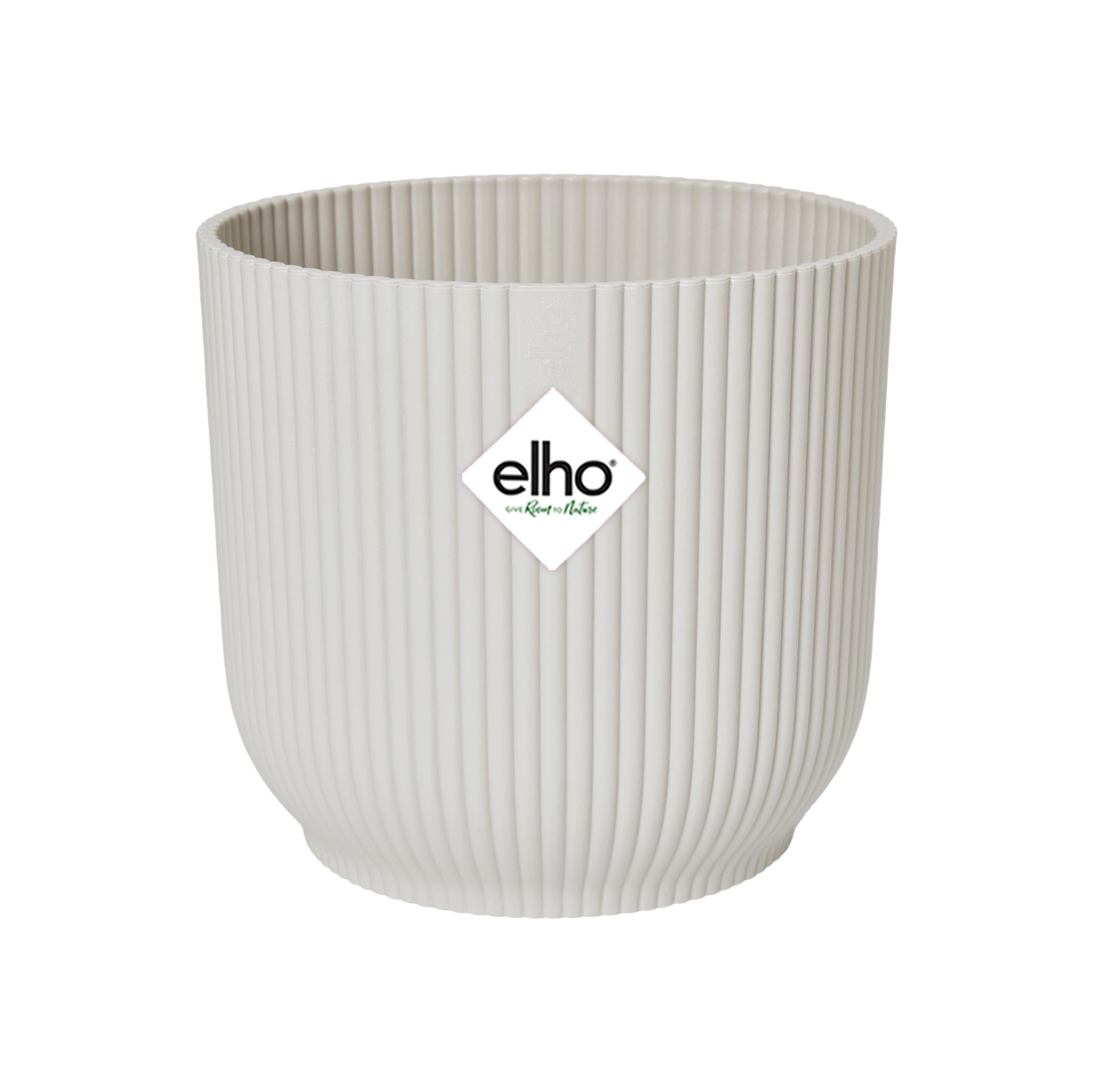 Pot elho Vibes Fold Rond wit - D30 x H27
