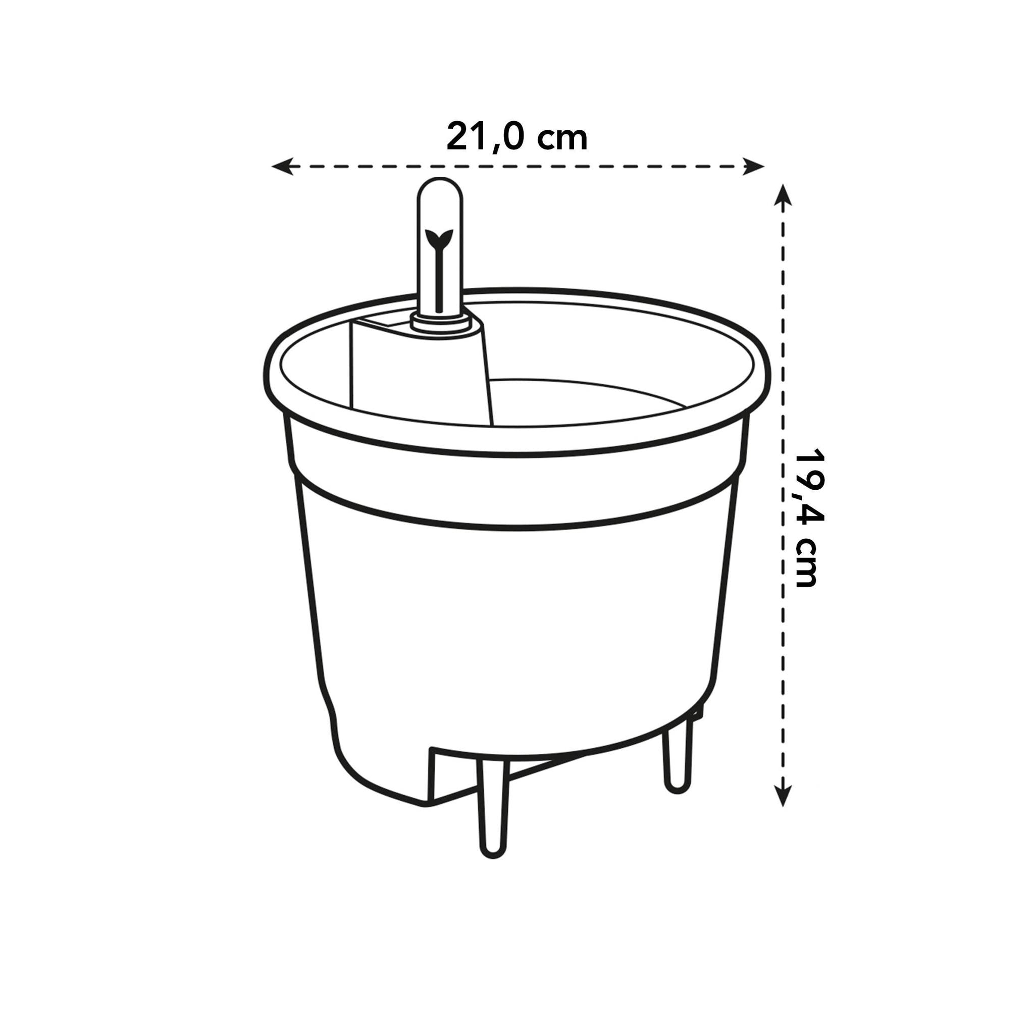 Zelfbewaterend inzetstuk - 21 cm