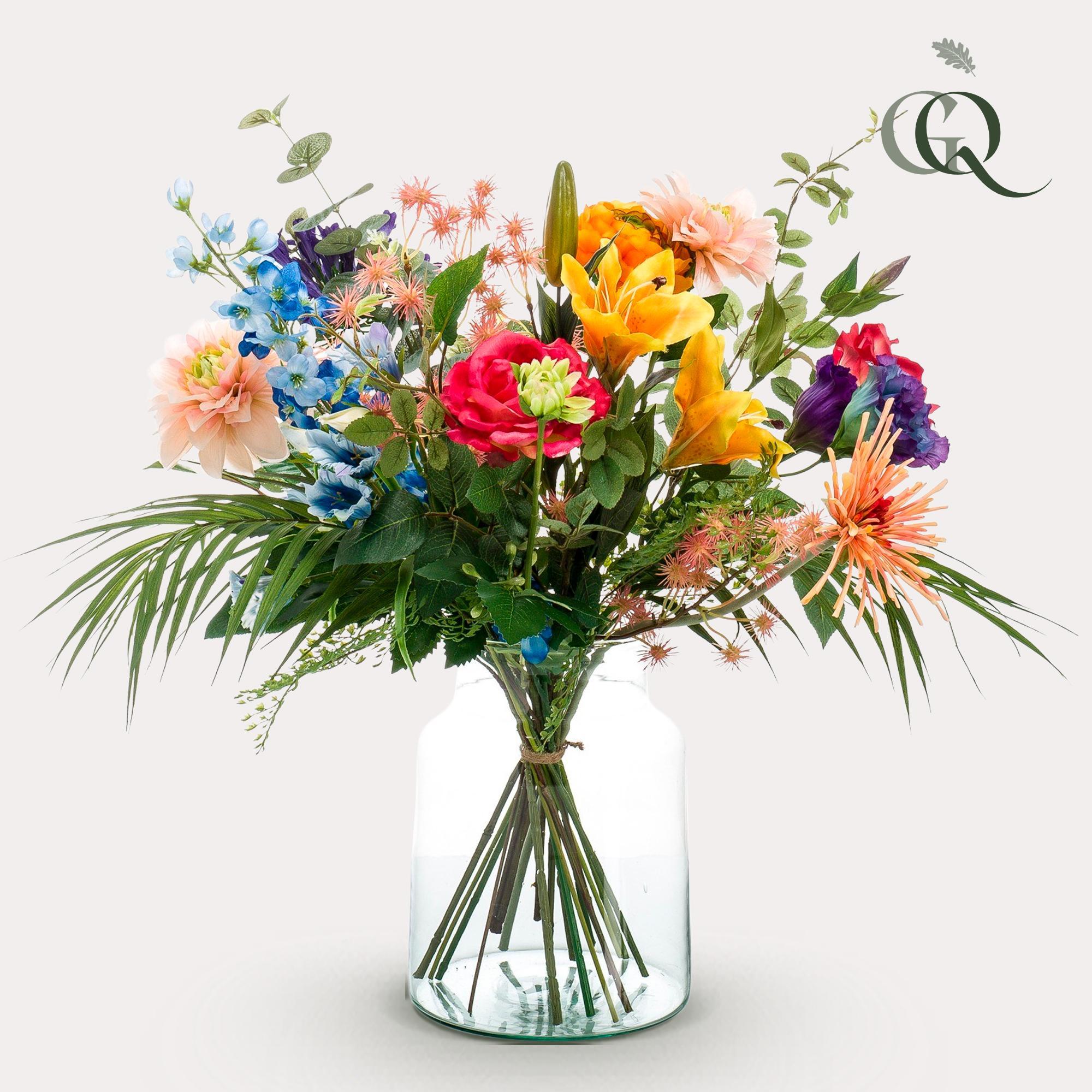 Kunstbloemen - Boeket M - Mooi Krachtig - 67 cm