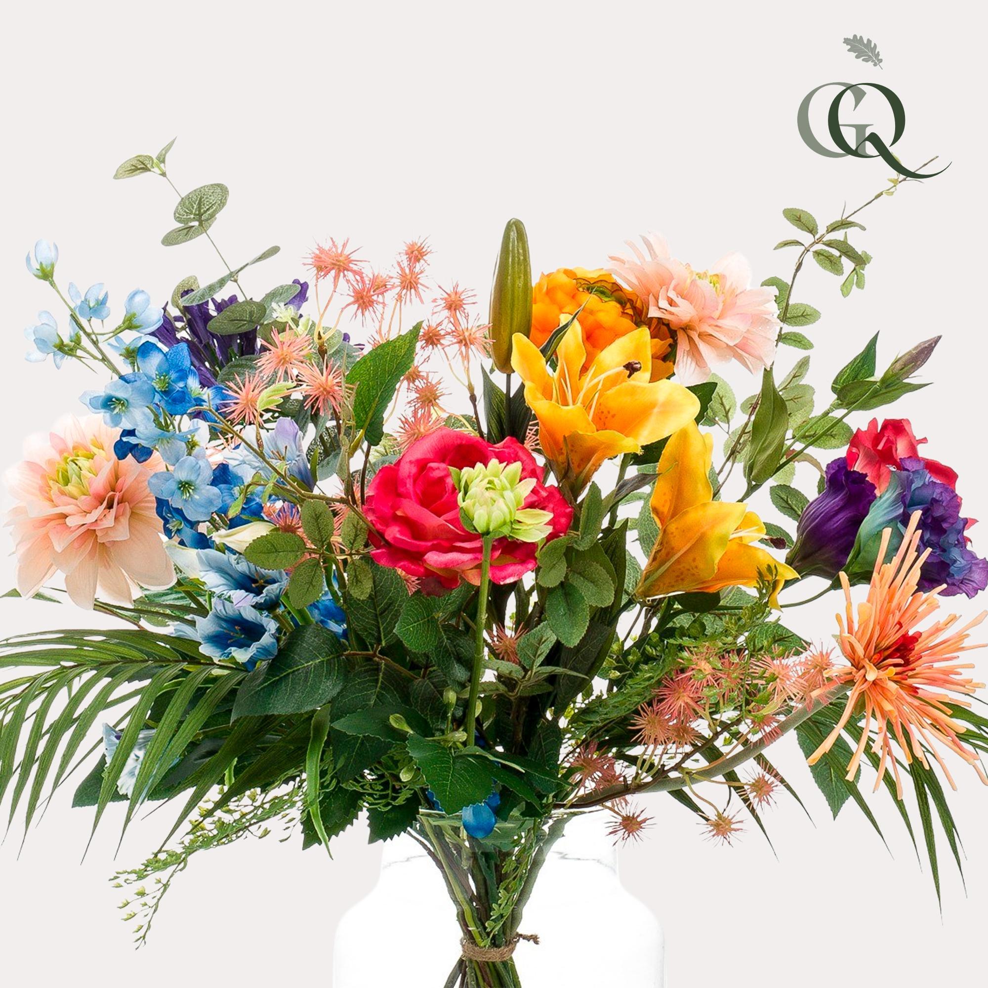 Kunstbloemen - Boeket M - Mooi Krachtig - 67 cm