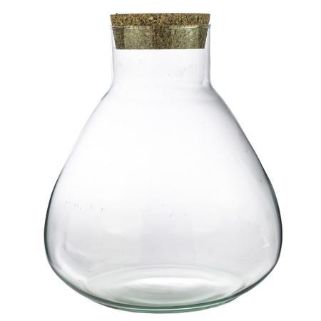 Terrariumfles - Model: Sammie - Gesloten terrarium ↑ 26,5 cm