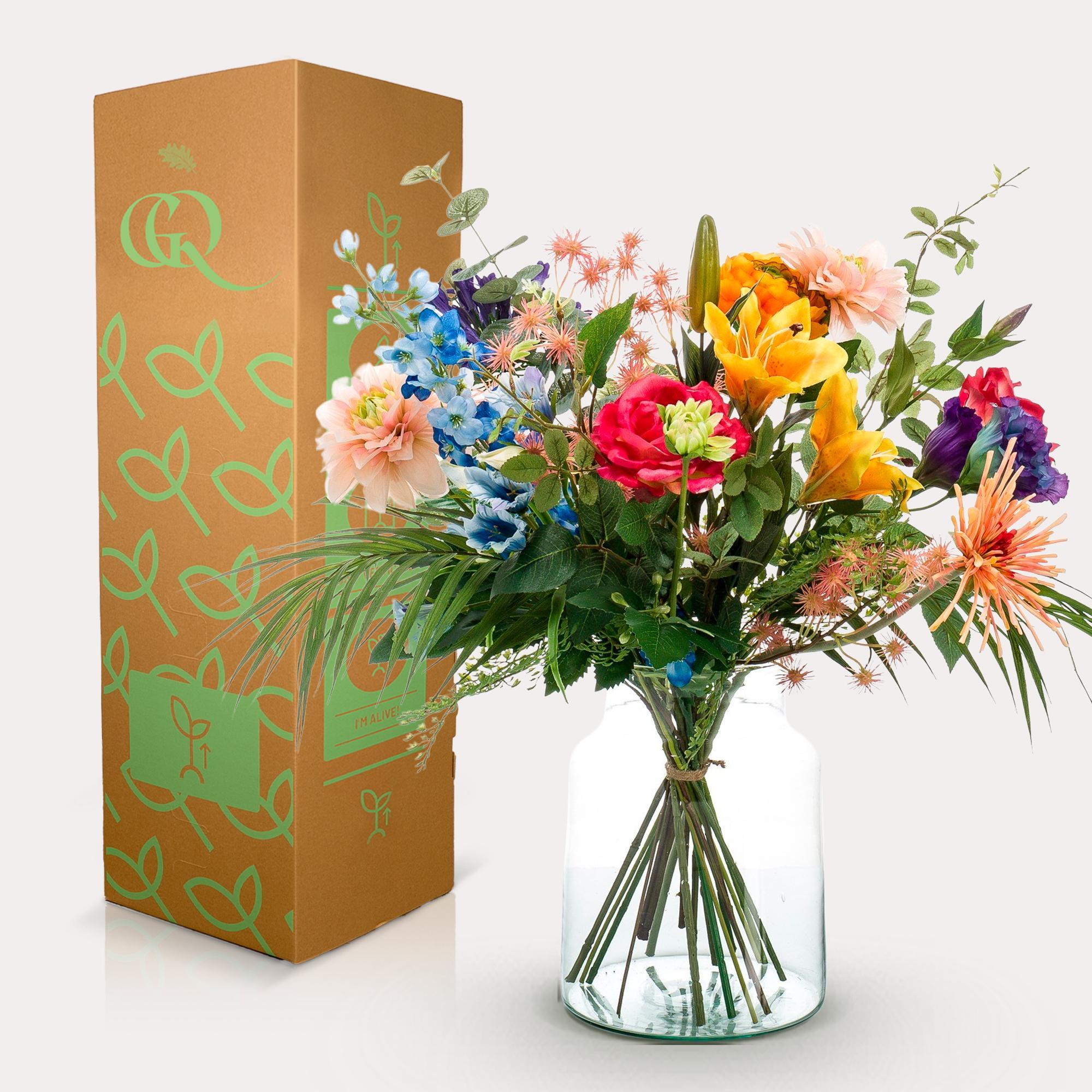 Kunstbloemen - Boeket M - Mooi Krachtig - 67 cm