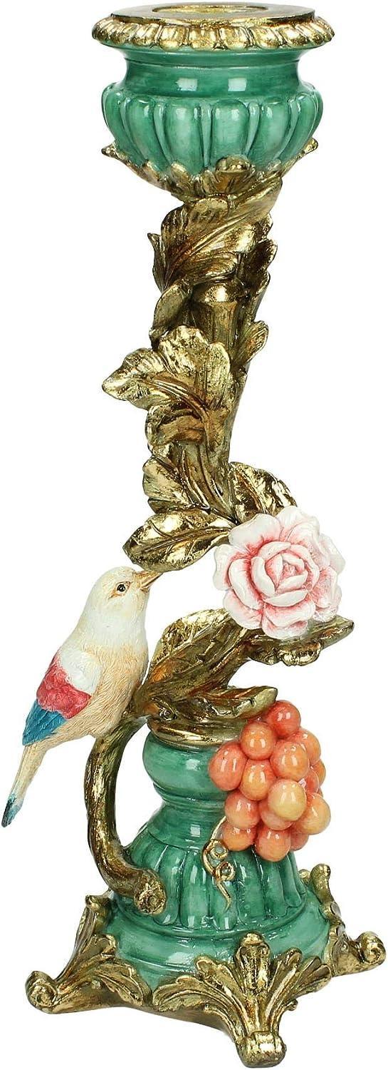 Kandelaar Vogel Goud - Groot - 28,5 cm