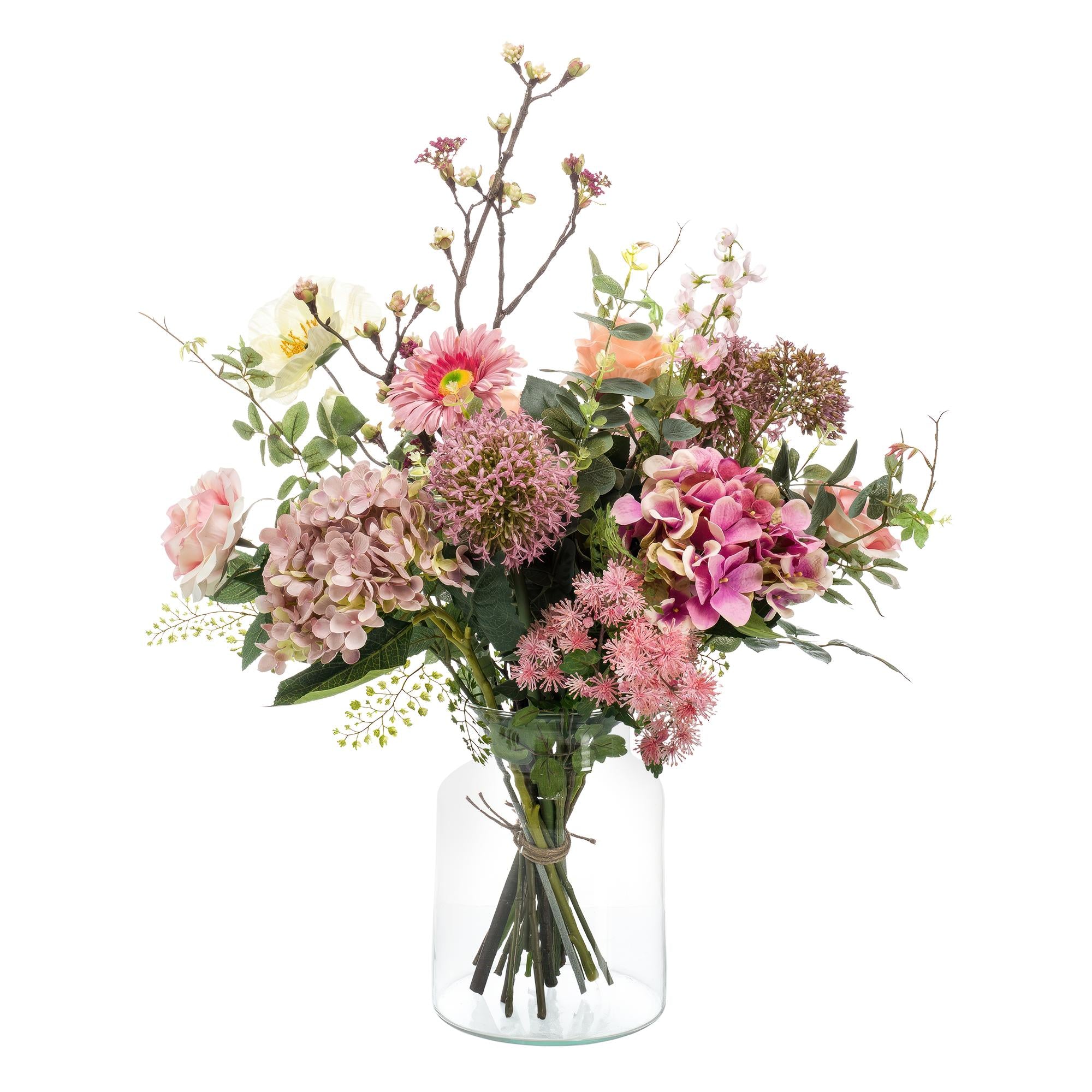 Kunstbloemen - Boeket M - Mystic Summer - 65 cm