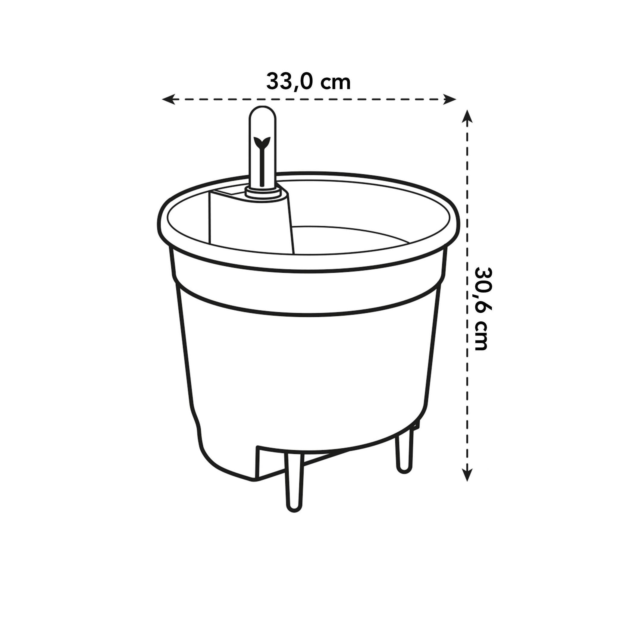 Zelfbewaterend inzetstuk - 33 cm