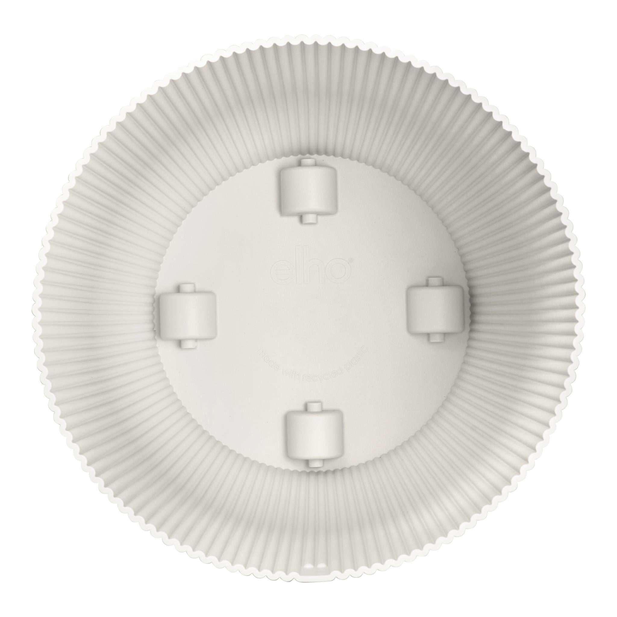 Pot elho Vibes Fold Round wit - inclusief wielen - D35 x H33