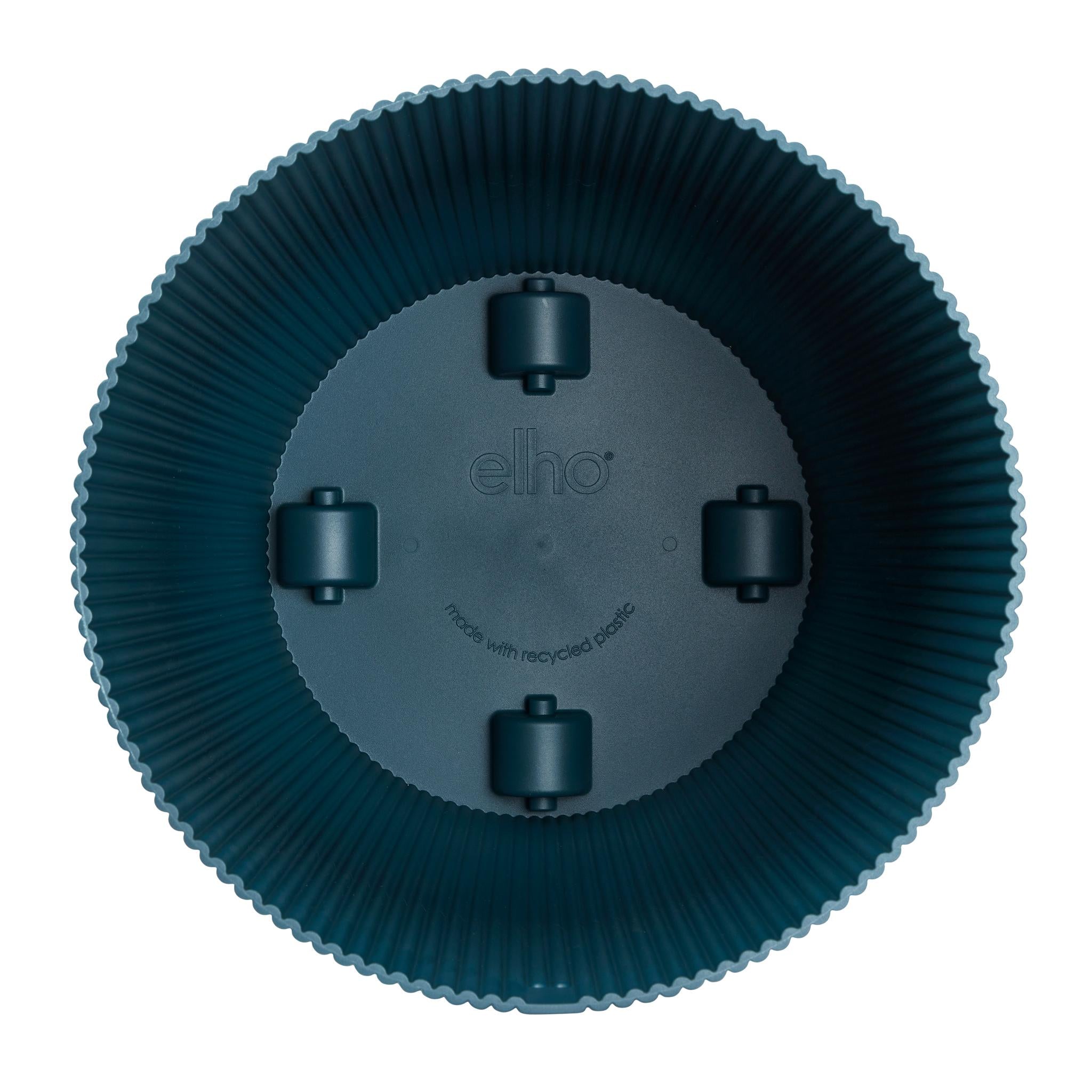 Pot elho Vibes Fold Round blauw - inclusief wielen - D35 x H33