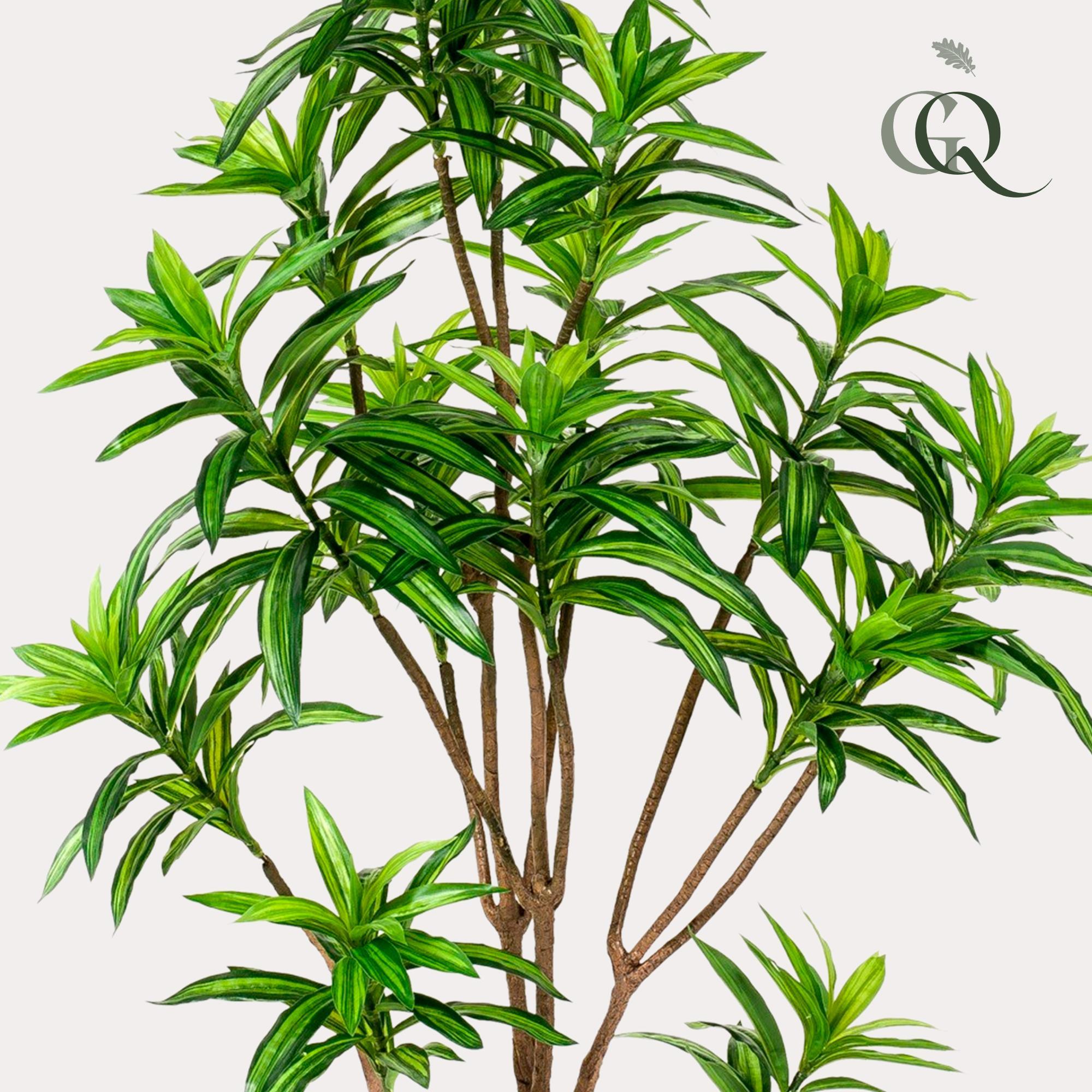 Kunstpflanze - Dracaena - Drakenboom - 155 cm