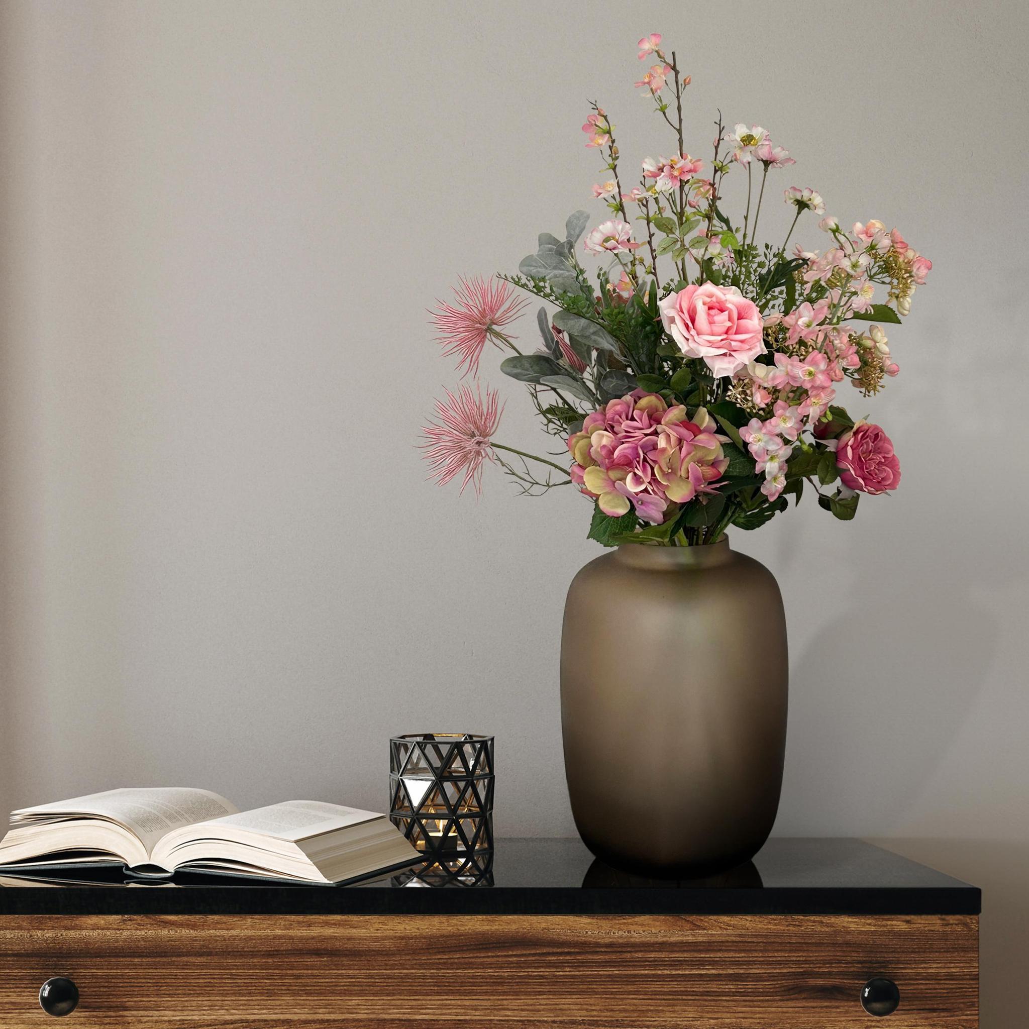 Kunstbloemen - Boeket L - Mooi Roze - 89 cm