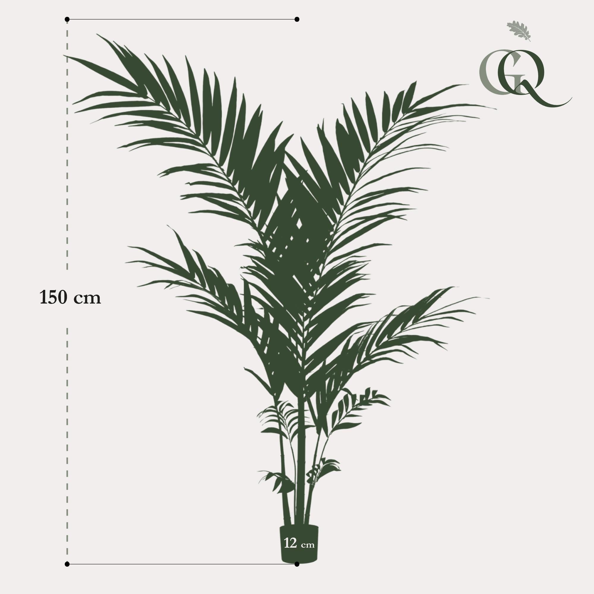 Kunstplant - Kentia - Kentiapalm - 150cm